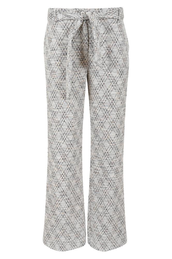 FabriquÃ© dans un luxueux tissu jacquard, le pantalon Kian a une allure sophistiquÃ©e et offre un confort optimal. La ceinture assortie dans le mÃªme tissu complÃ¨te le look.

MatiÃ¨res : 71% Polyester / 27% Coton / 2% Elasthanne