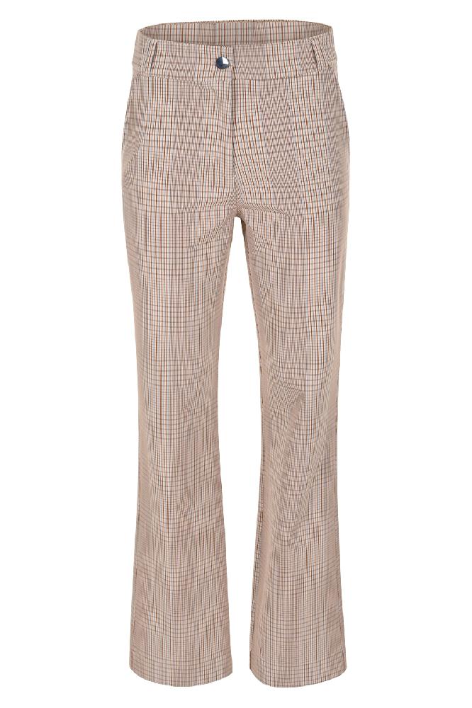 Ontdek de stijlvolle rechte Noah pantalon, voorzien van een klassiek ruit design. Deze pantalon biedt een tijdloos silhouet met een rechte pijp, perfect voor een elegante en professionele uitstraling. Het subtiele ruitpatroon voegt een vleugje textuur en interesse toe aan het ontwerp, waardoor het een veelzijdige keuze is voor zowel formele als casual gelegenheden. 