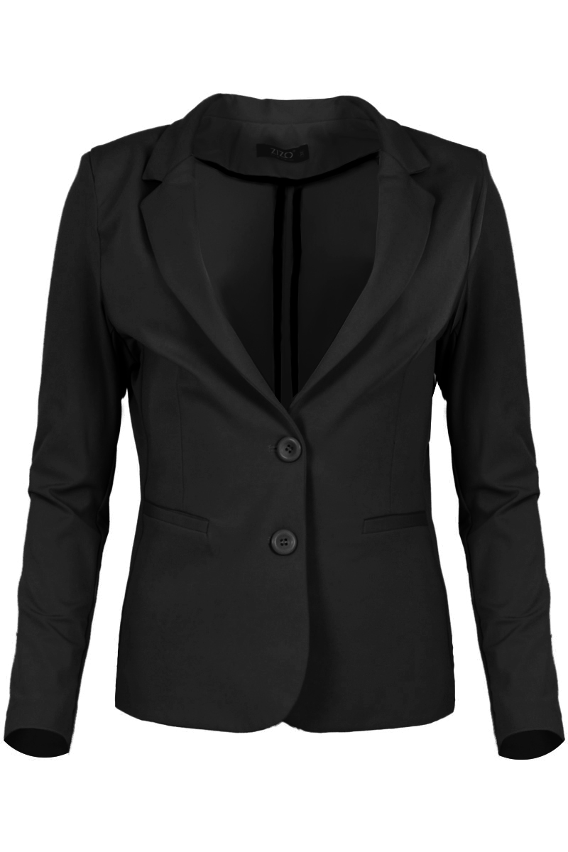 Blazer Maud is een mooie basic blazer van gebreide travel kwaliteit. De blazer heeft een klassieke reverskraag en 2 knoopsluitingen middenvoor met ton-sur-ton kleurige knopen. Er zijn coupenaden aangebracht voor een getailleerd silhouet met laser-cut afwerkingen. De blazer heeft 2 paspelzakken op het voorpand en heeft lange mouwen. Blazer Maud valt normaal qua maat en is te verkrijgen in diverse kleuren.

